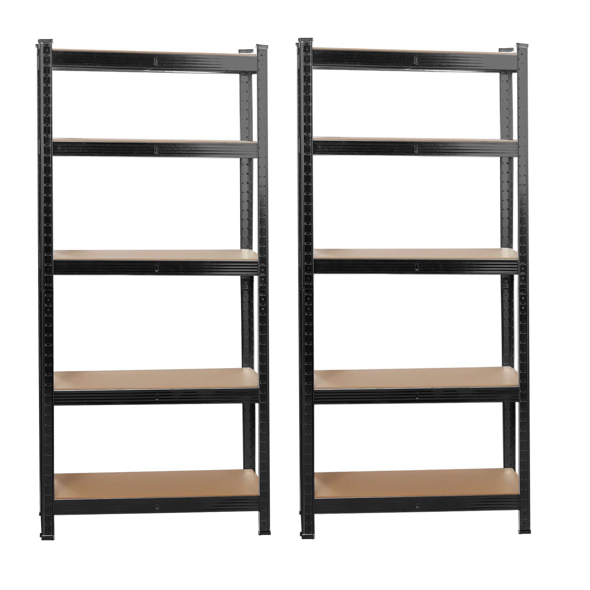 TEMU 5 Tier Shelving Unit 70x30x151cm – Heavy Duty Boltless Garage Storage Racks, 175kg Per Shelf, 2-in-1 Split Design For Shed, Workshop & Home