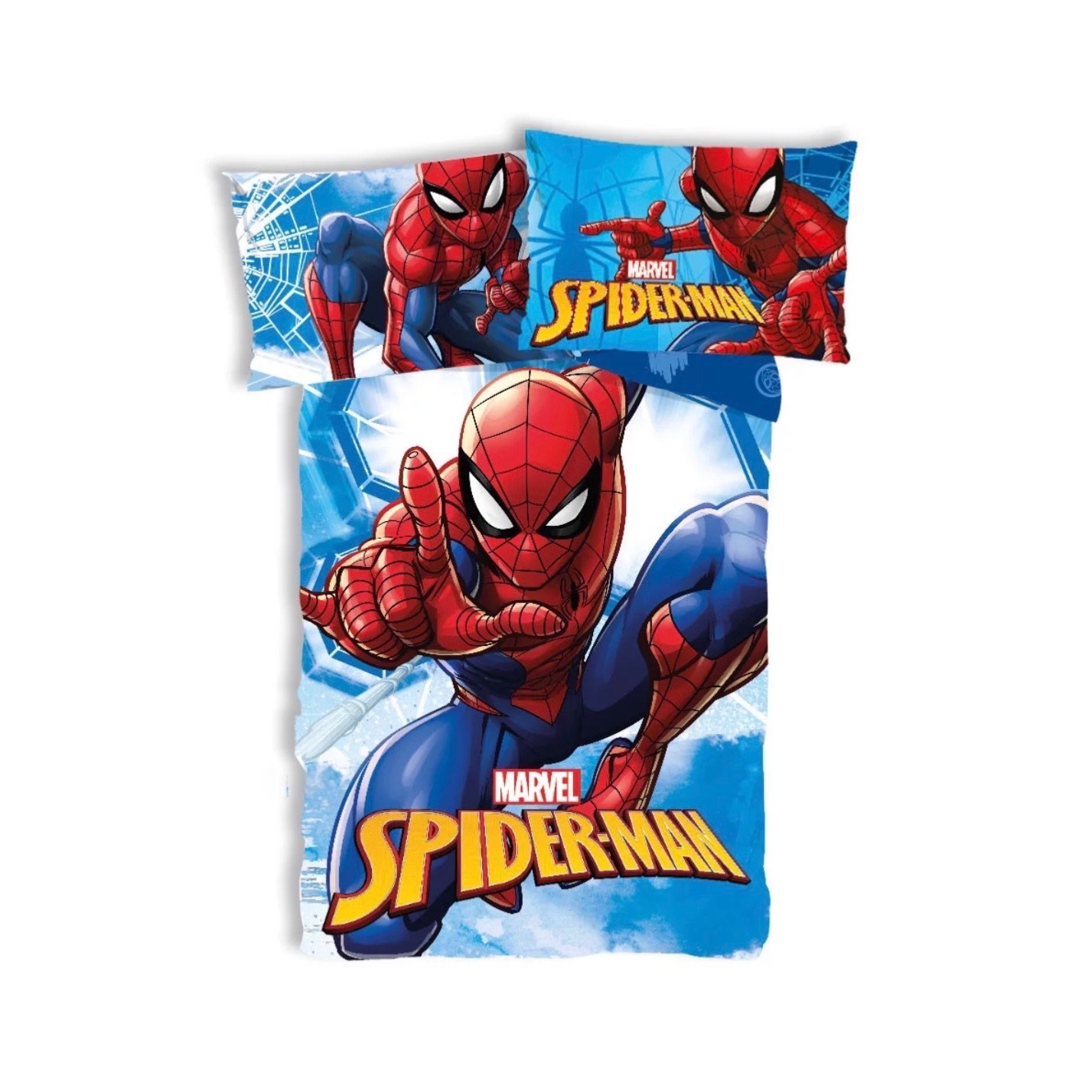Image of Spiderman Webmaze Children's Bedding 100×135 Cm, 40×60 Cm