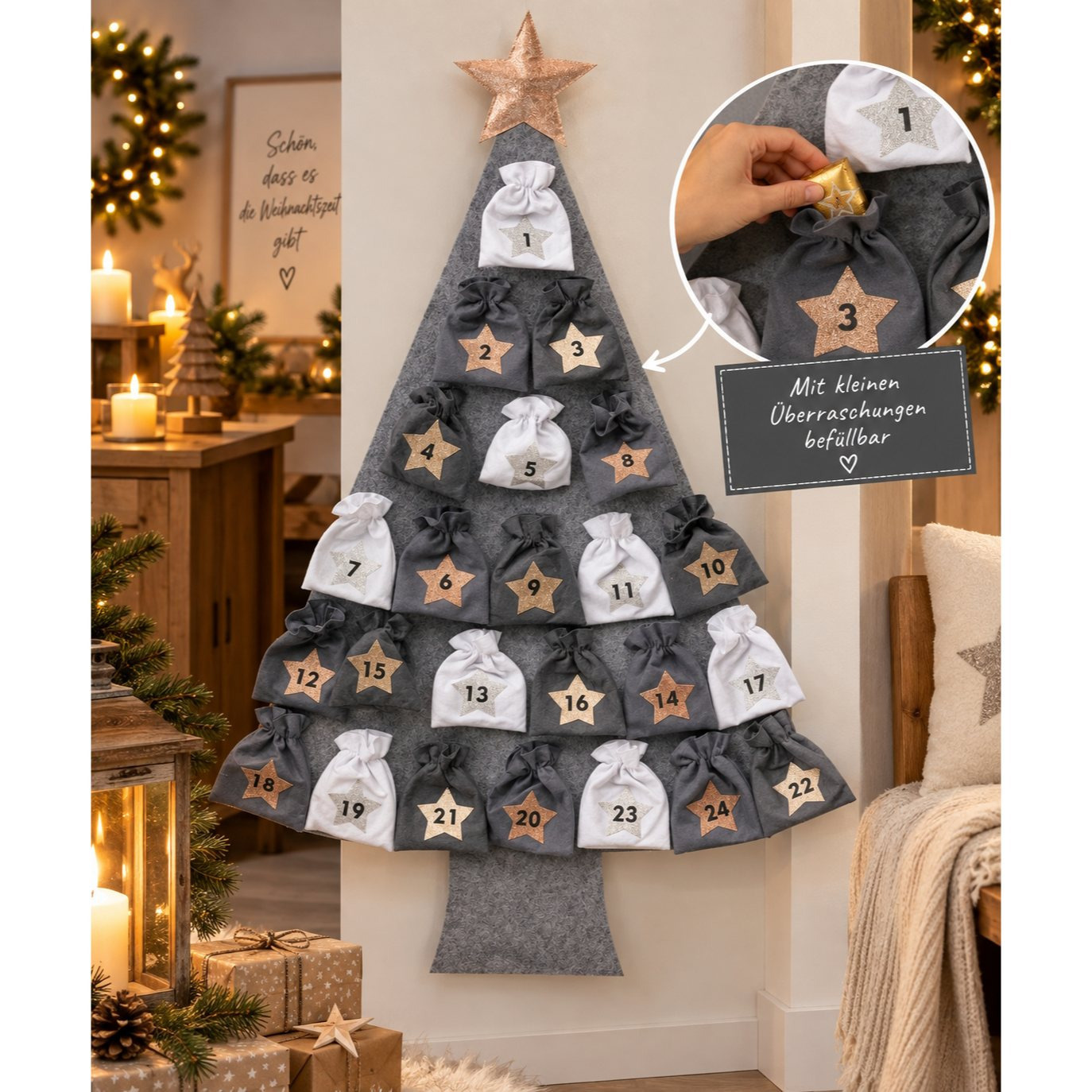 Image of Christmas Tree Advent Calendar