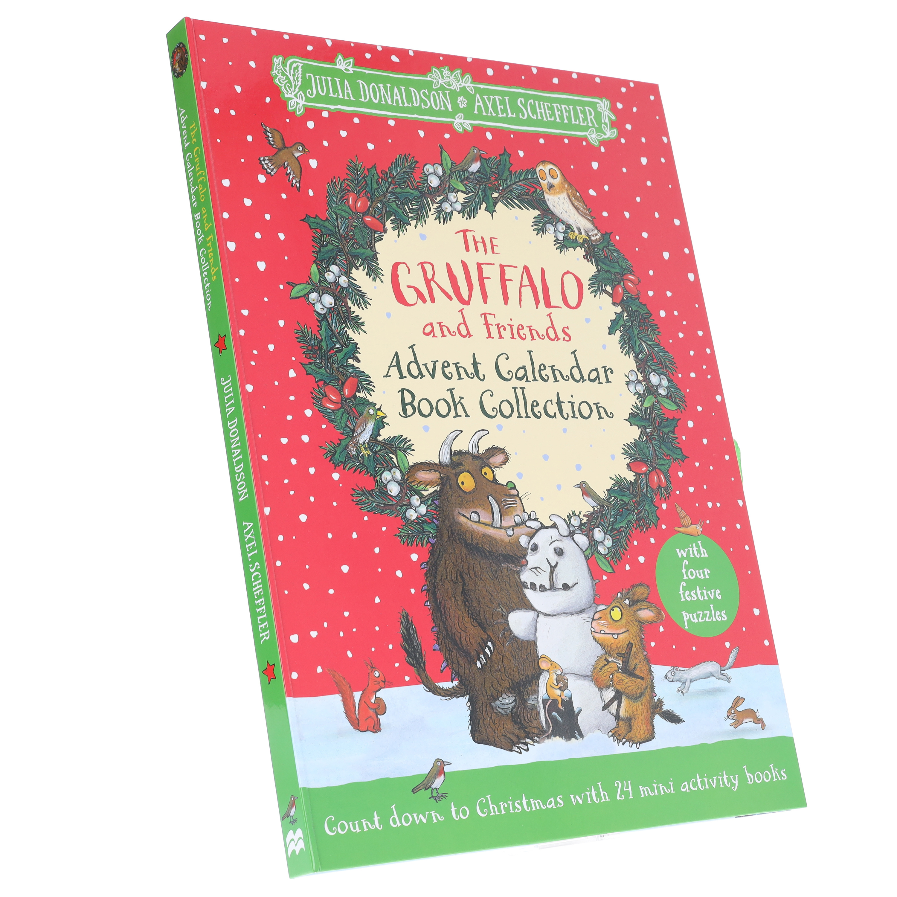 The Gruffalo and Friends Advent Calendar by Julia Donaldson Christmas Countdown With 24 Mini Activity Books - Ages 3-7 - Paperback