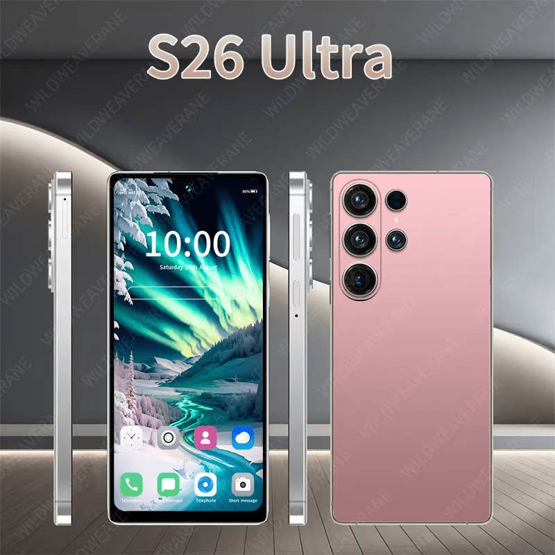 Глобален Отключени Android Телефон (Модел 2026) – 6+64GB Памет Нов Премиум 6.8