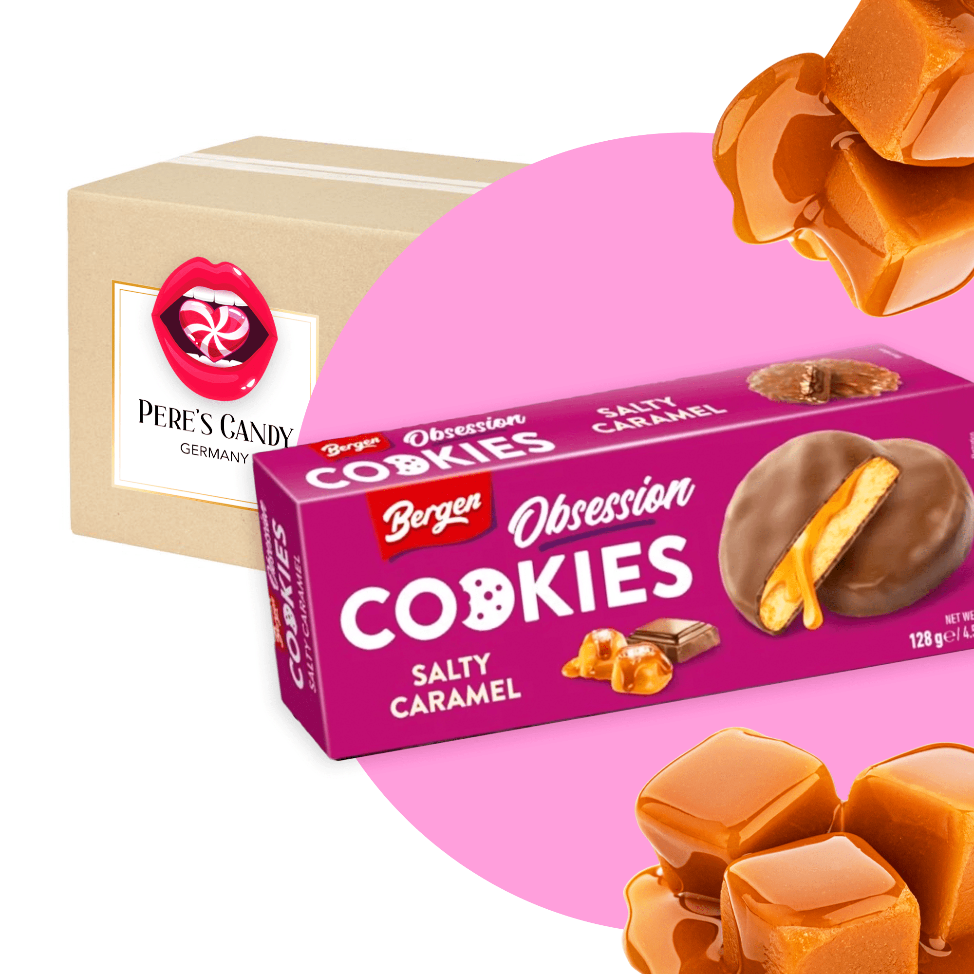 Bergen Obsession Salty Caramel 128g