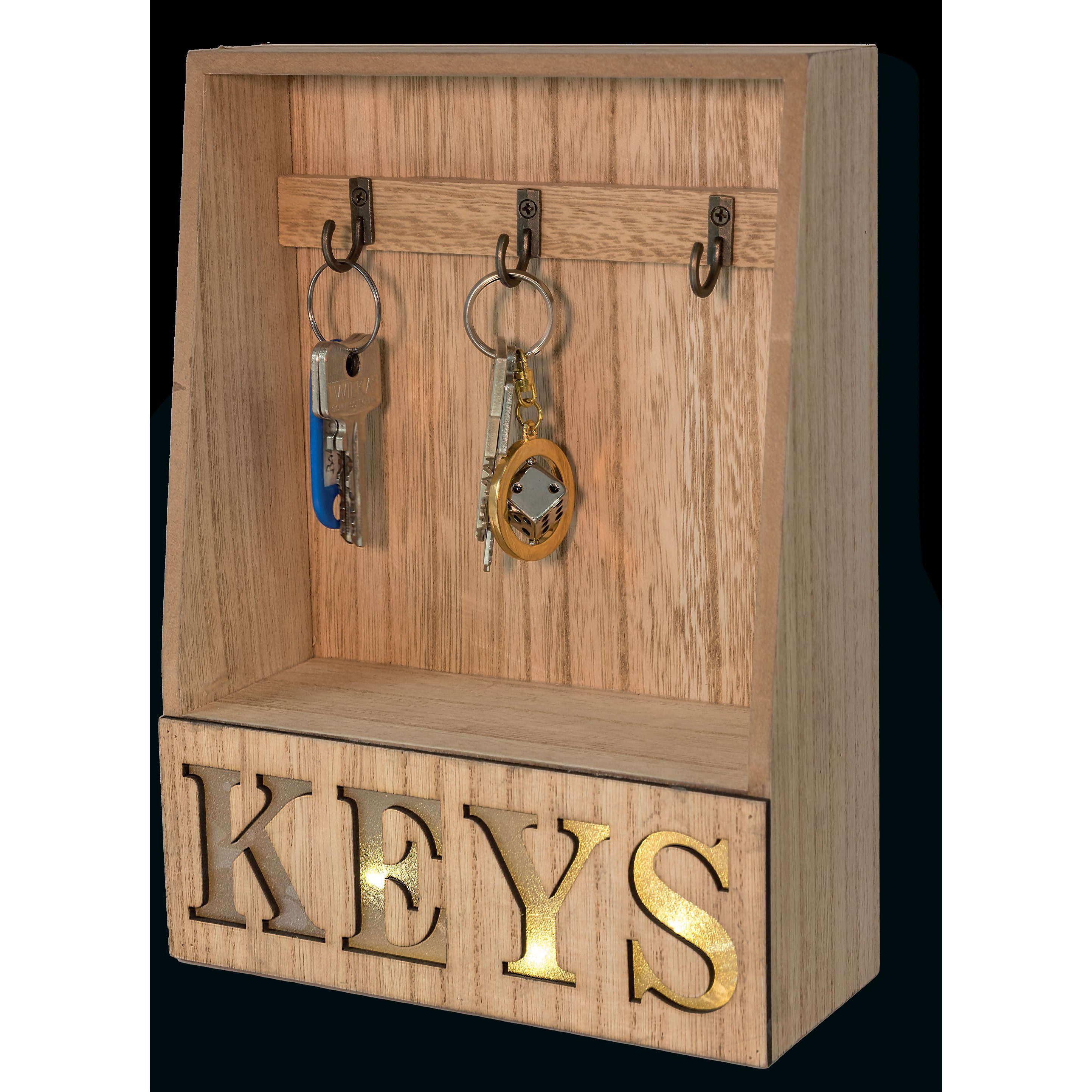 Wooden Key Box Keys