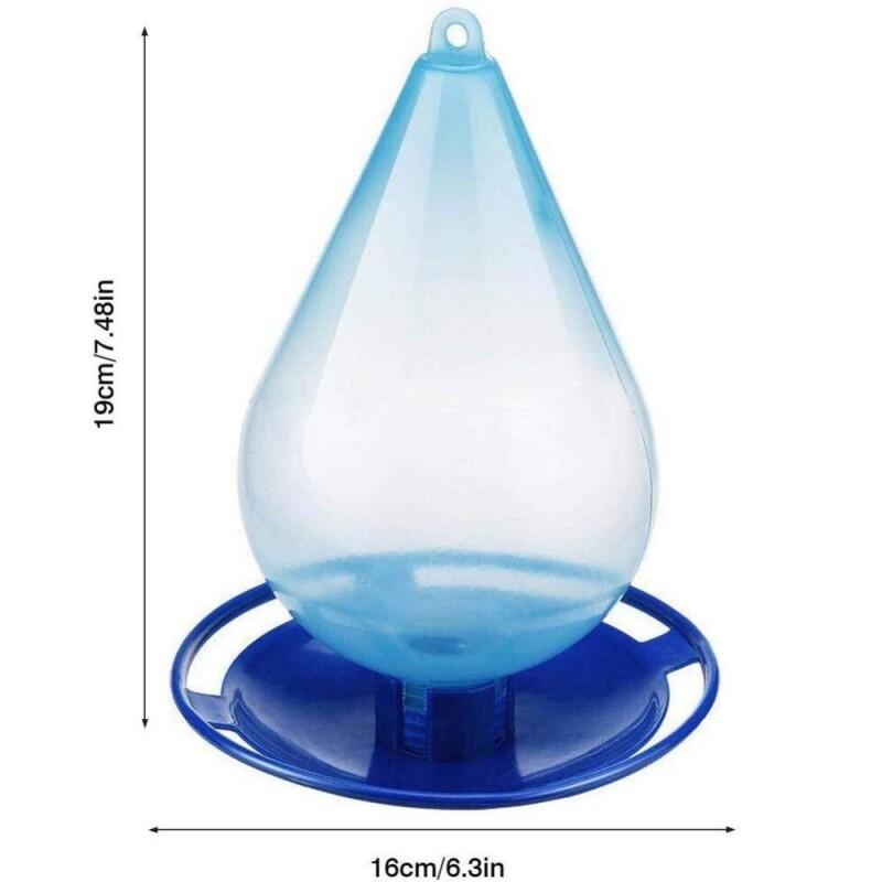 Droplet Bird Waterer Hanging Wild Bird Water Feeder Garden Water Feeder For Bird Garden hummingbird outdoor bird feeder suspended courtyard bird water feeder