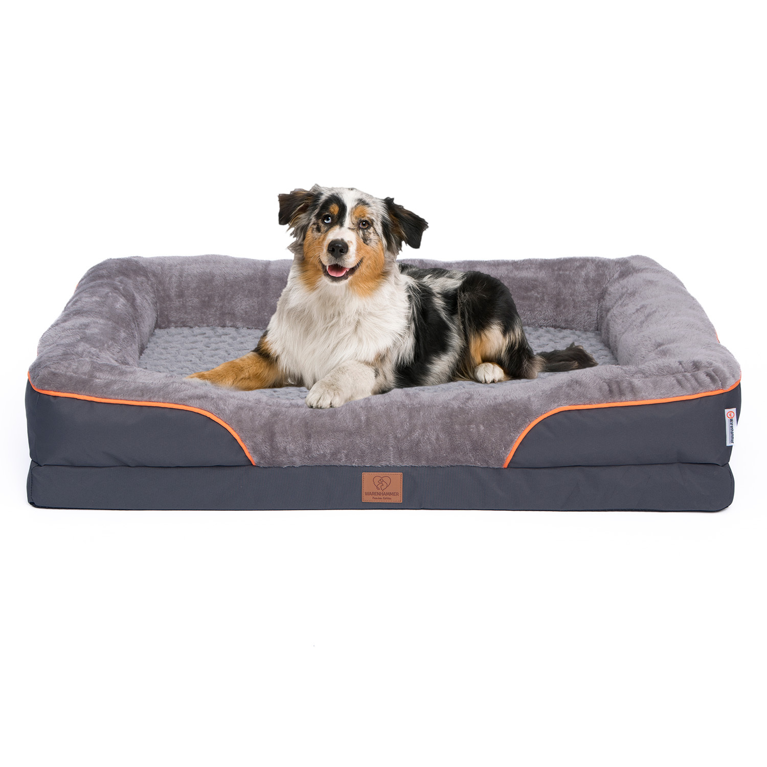Orthopedic Bed, Plush Soft, Removable, Washable