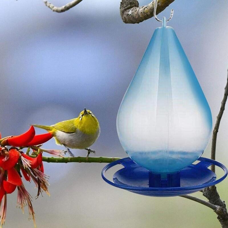 Droplet Bird Waterer Hanging Wild Bird Water Feeder Garden Water Feeder For Bird Garden hummingbird outdoor bird feeder suspended courtyard bird water feeder