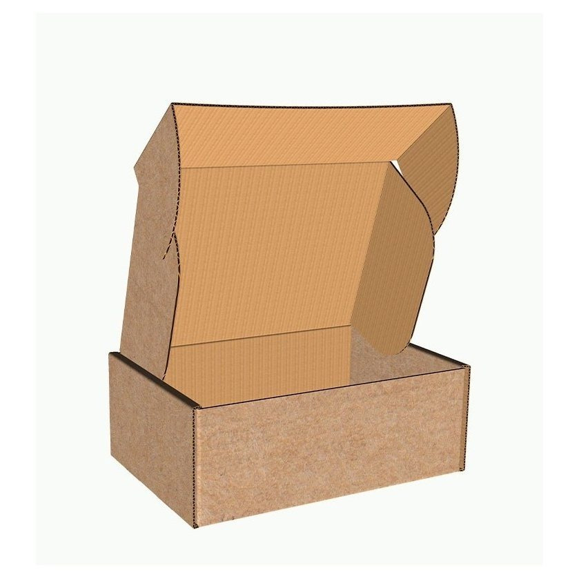 TEMU Scatola Fustellata Automontante 33x22x12 cm - Confezione da 10pz