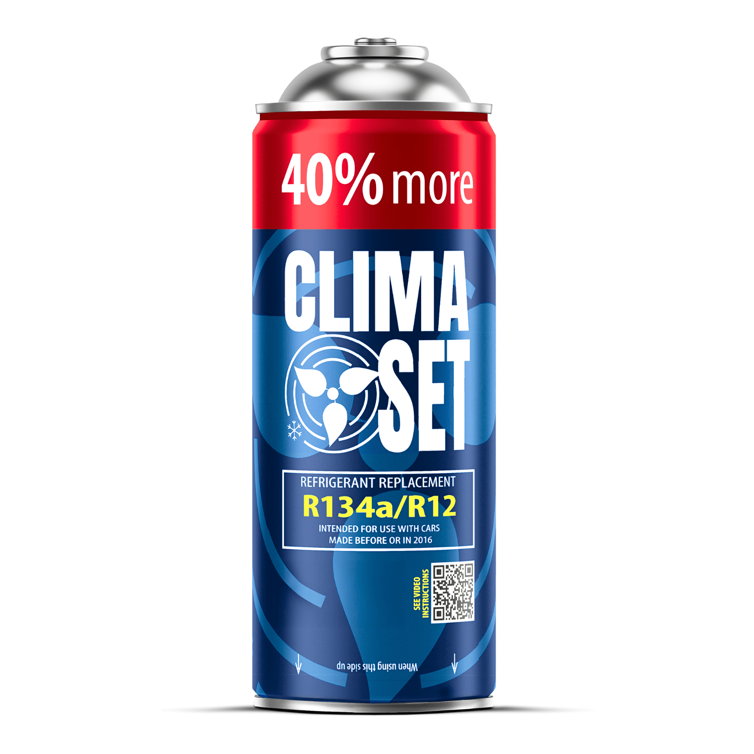 R134a Xl Refrigerant For Air Conditioning Charging In Cars, Oil, Threaded In A Reusable Can, For Vehicles Manufactured Between 1994-2016
