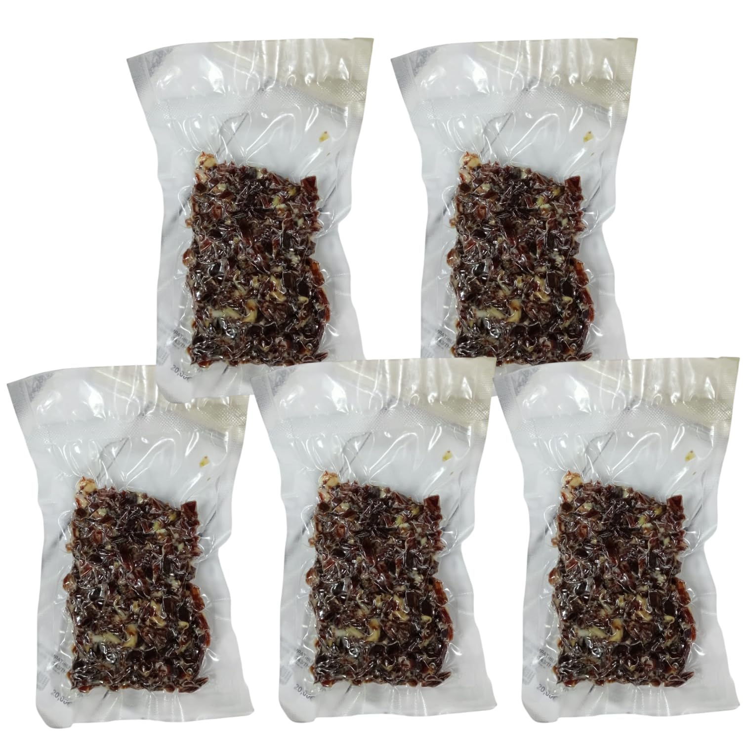 TEMU PACK 5 - Virutas Taquitos de Jamón Ibérico 100g Aprox. c/u | Sabor Intenso y Auténtico | Ideal para Cocinar, Tapas y Platos Gourmet | Formato