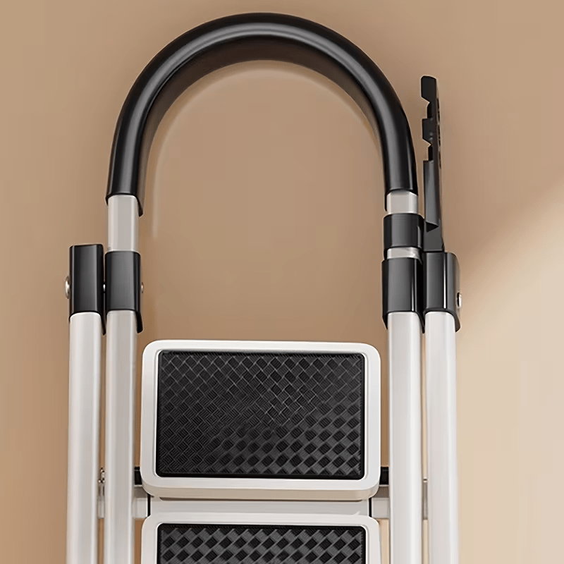   portatile multifunzionale,   pieghevole a 3 sfioratori in acciaio inossidabile, dotata di   larghi antiscivolo,  ,  , facile da piegare   da trasportare. adatta per     case, garage,  , camere da letto, cucine e giardini. Dettagli dell'articolo 5