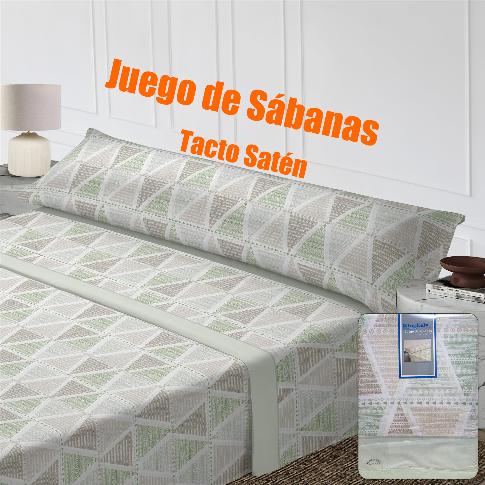 TEMU 3 Piezas Juego de Sábanas Completo de Microfibra Fino para Verano, Cama de 90/ 105/ 135/ 150