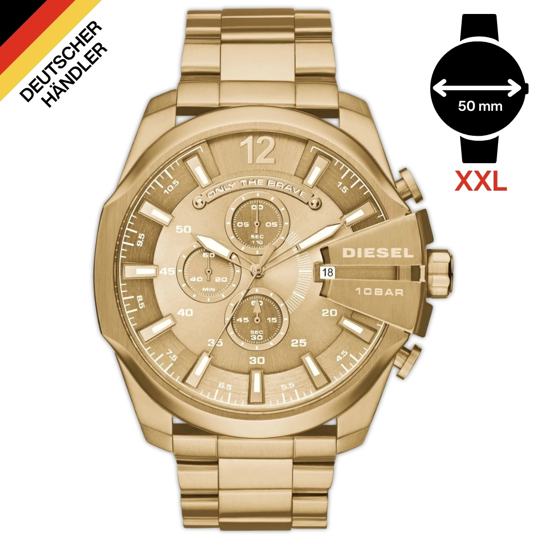 Chronograph Mega Dz4360 Oversized Wristwatch