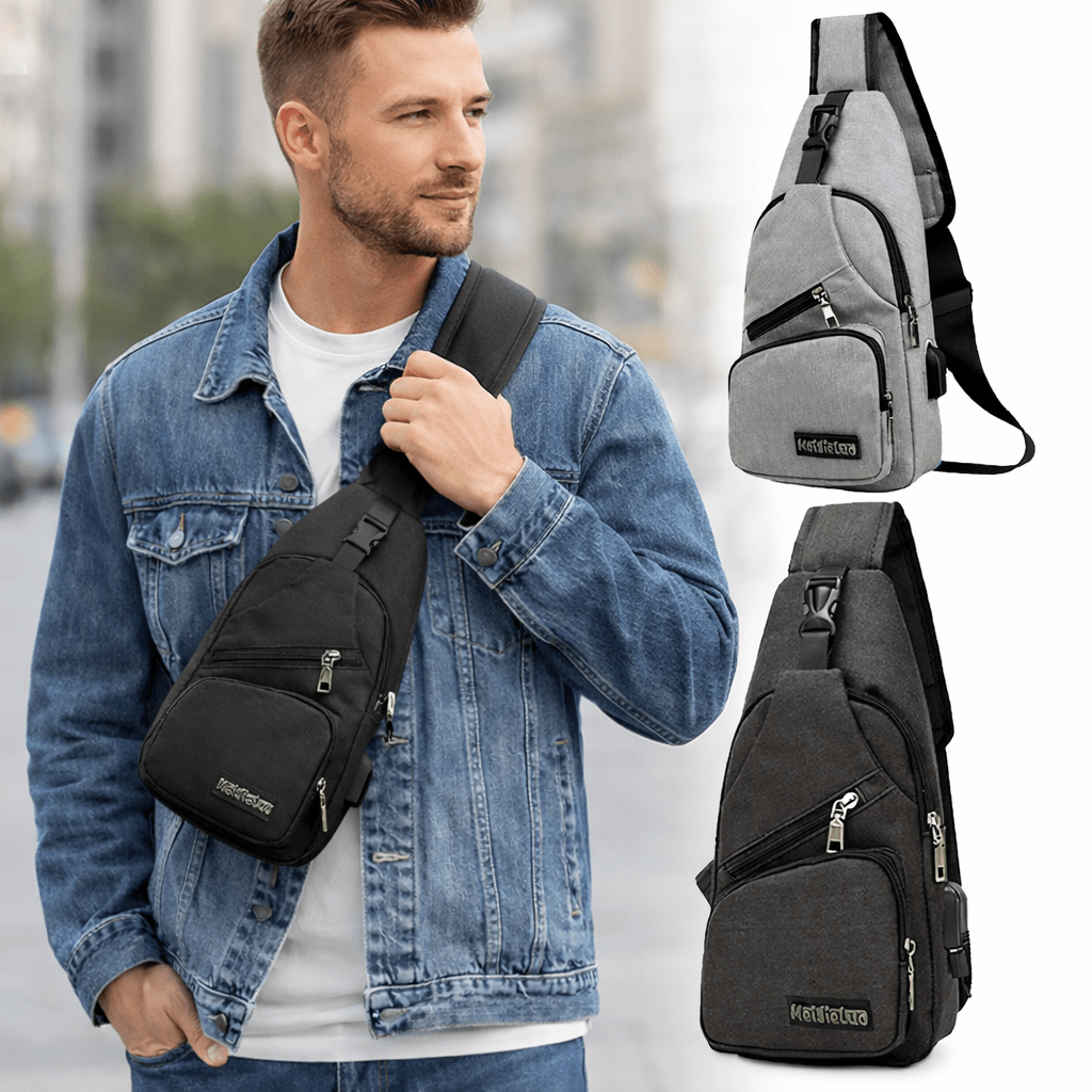 E-shop Umhängetasche Crossbody Brusttasche Schultertasche Herren Damen: Sling Bag Tasche Herren Klein Handtasche Crossover Crossbag Schulter Männer