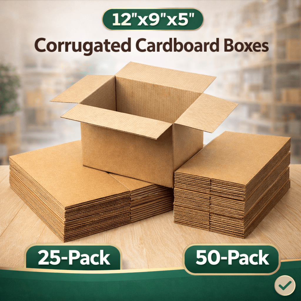 TEMU 305 X 229 X 127mm Small 12x9x5" Shipping Mailing Postal Gift Cardboard Boxes (pack Of 25)