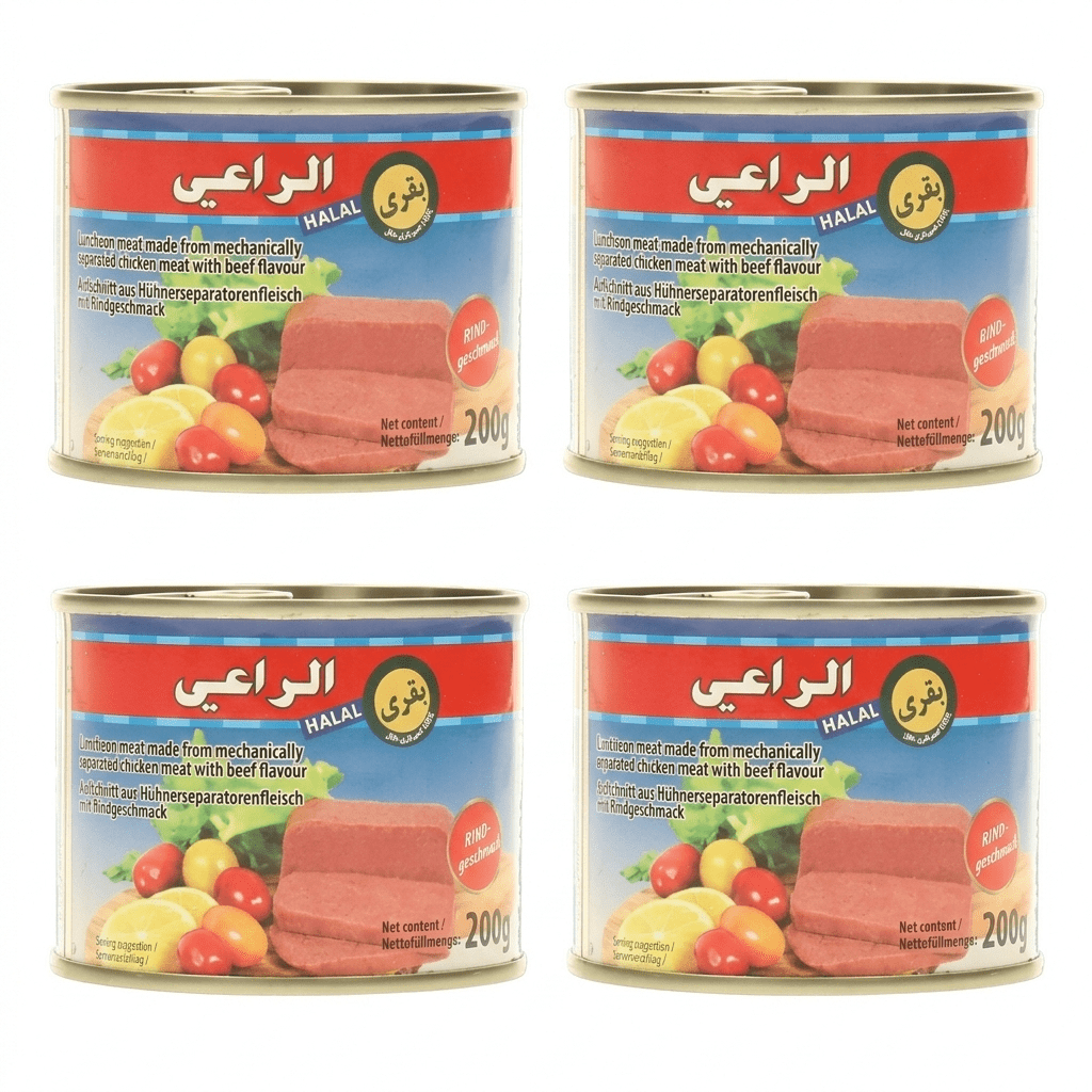 4 X Al-ra'i Beef Lunch Meat 200g 20920