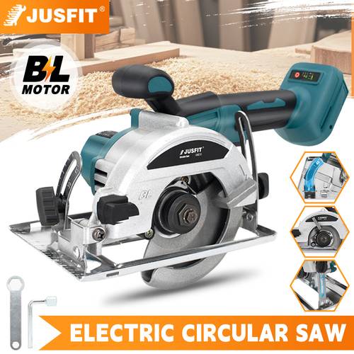 machine only electric circular saw 125mm brushless motor high power wood cutting saw for hardwood mdf plywood bamboo and pvc pipe corded circular saw