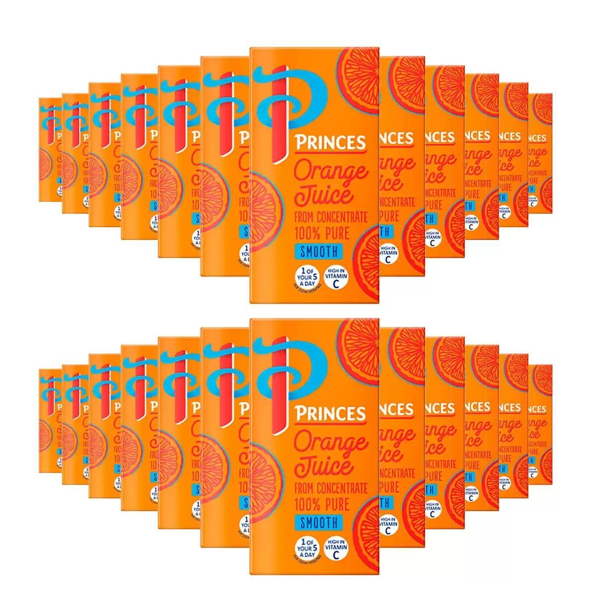 TEMU Princes Orange Juice Pack Of 24x200ml