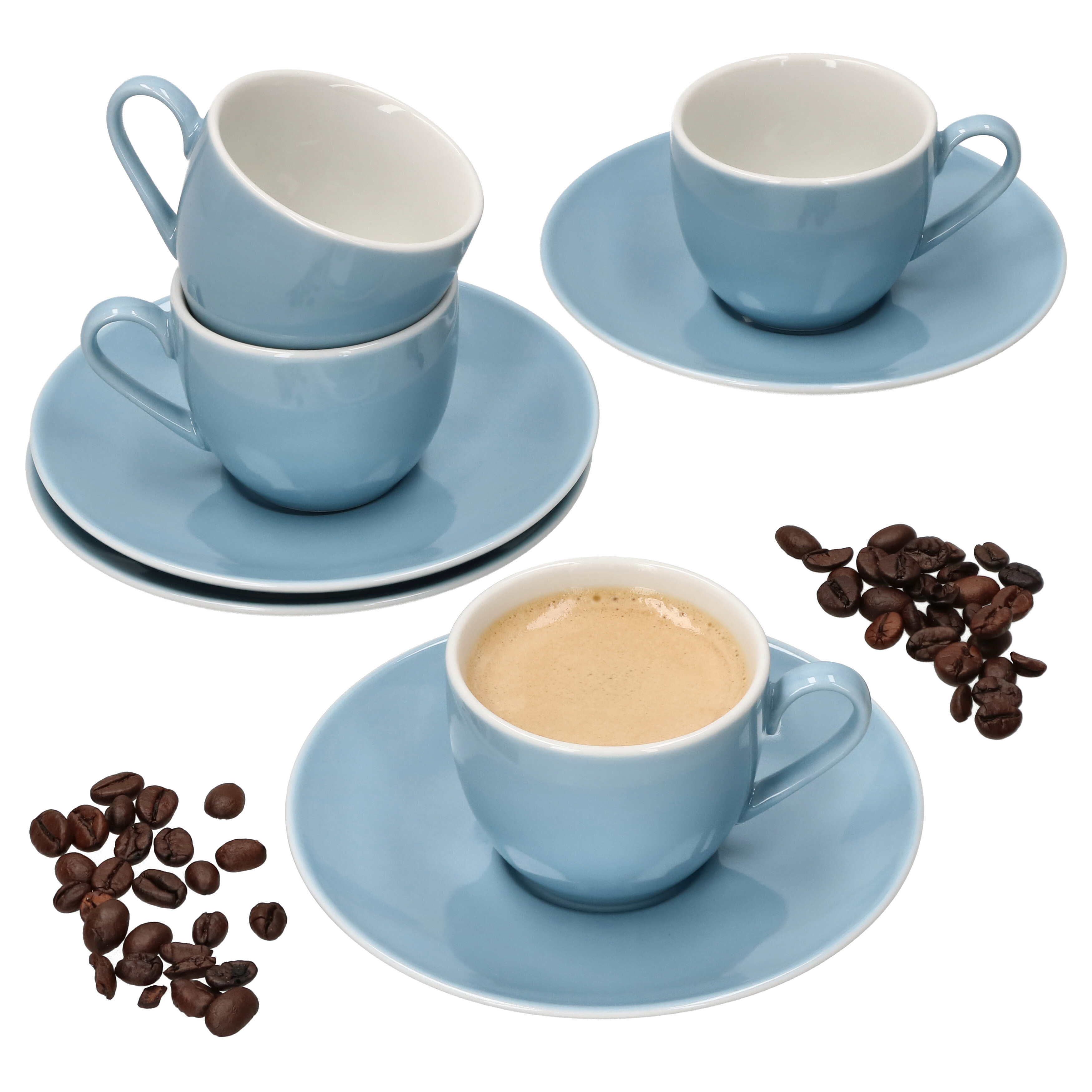 Cup + Saucer Set For 80ml