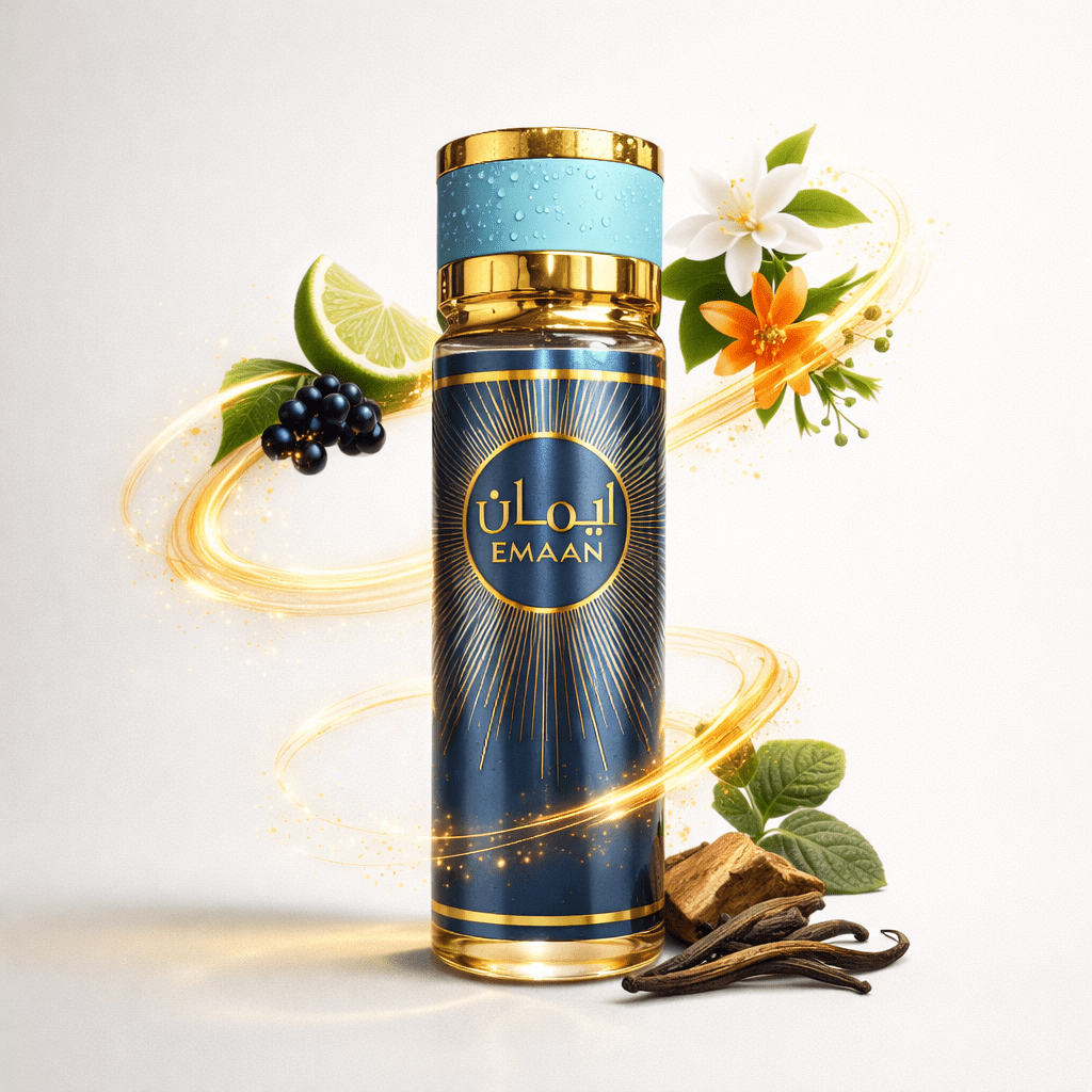E-shop EMAAN Parfümierende Körperlotion 250ML | Orangenblüte, Tuberosen & Vanille | Eleganter Orientalischer und Amber