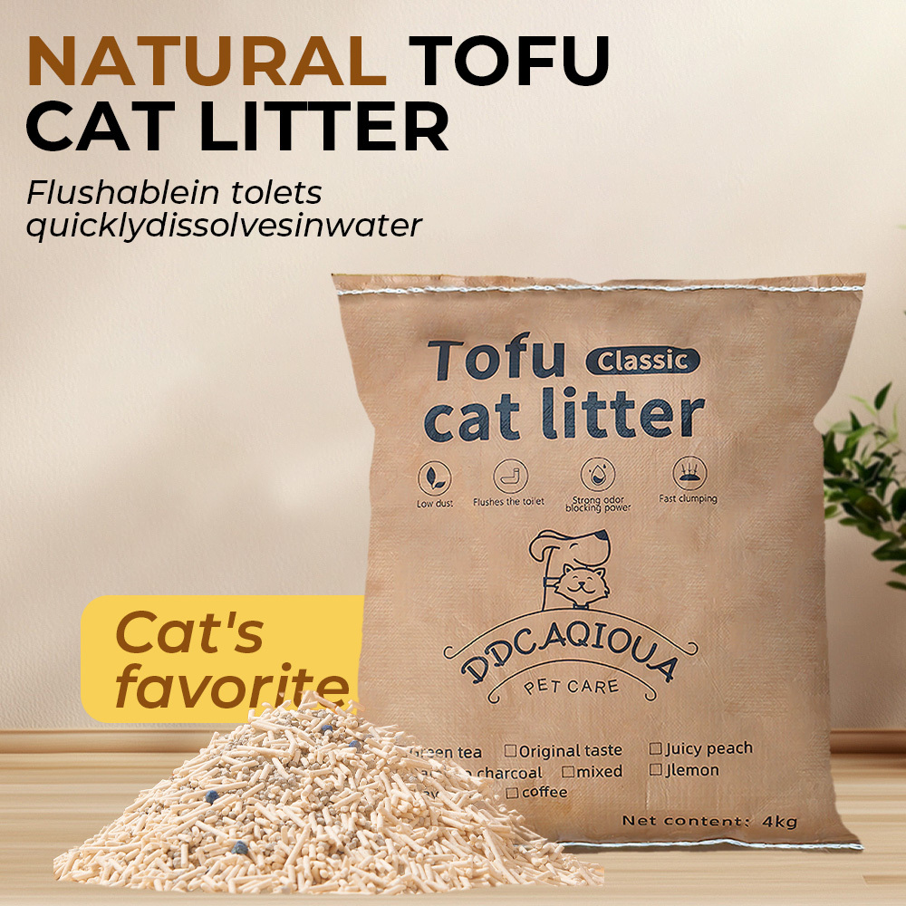 TEMU Lettiera per da 8 kg/4 kg, lettiera deodorante, agglomerante rapida, a bassa produzione di , adatta a gattini e adulti, lettiera per domestici,