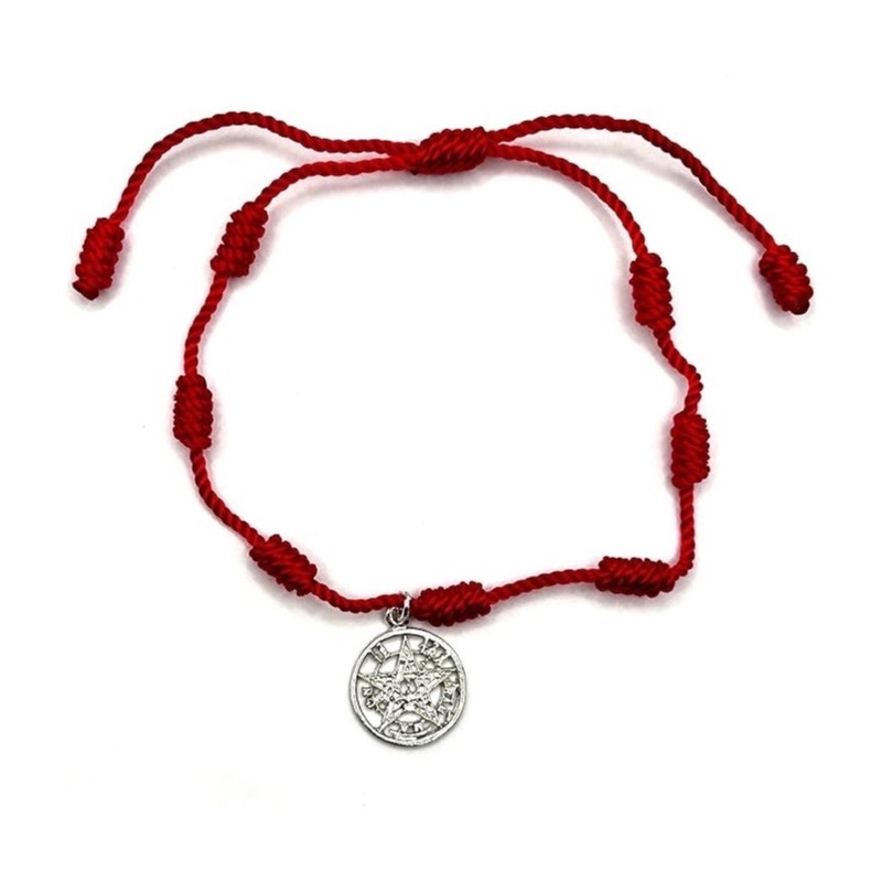 TEMU PULSERA NUDOS CON TETRAGRAMATON EN