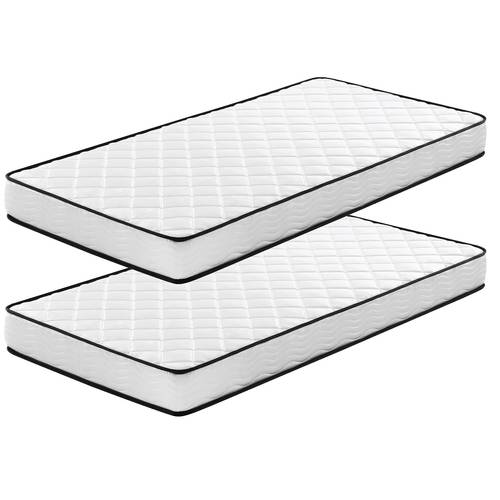 set of 2 mattress 80 90 90 cm 15 cm thickness luxury foam mattress for adults and children 7 zone adaptive memory two mattresses in one package