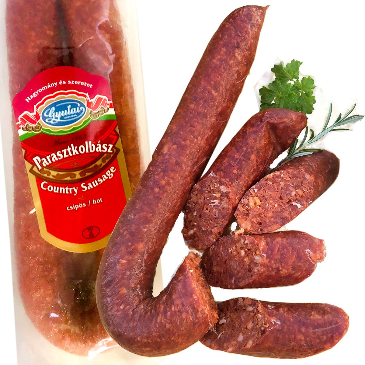 Gyulaer Farmer's Sausage 350g, Hungarian Sausage