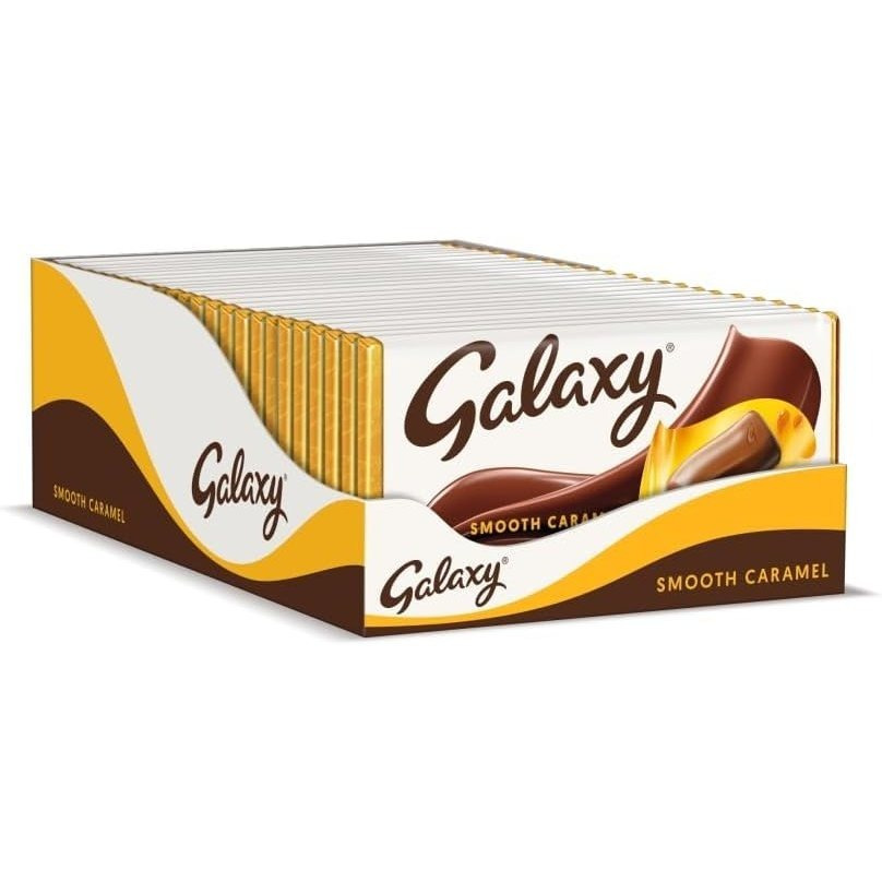 TEMU Galaxy Caramel Milk Chocolate Bars Pack Of 14 X 135g