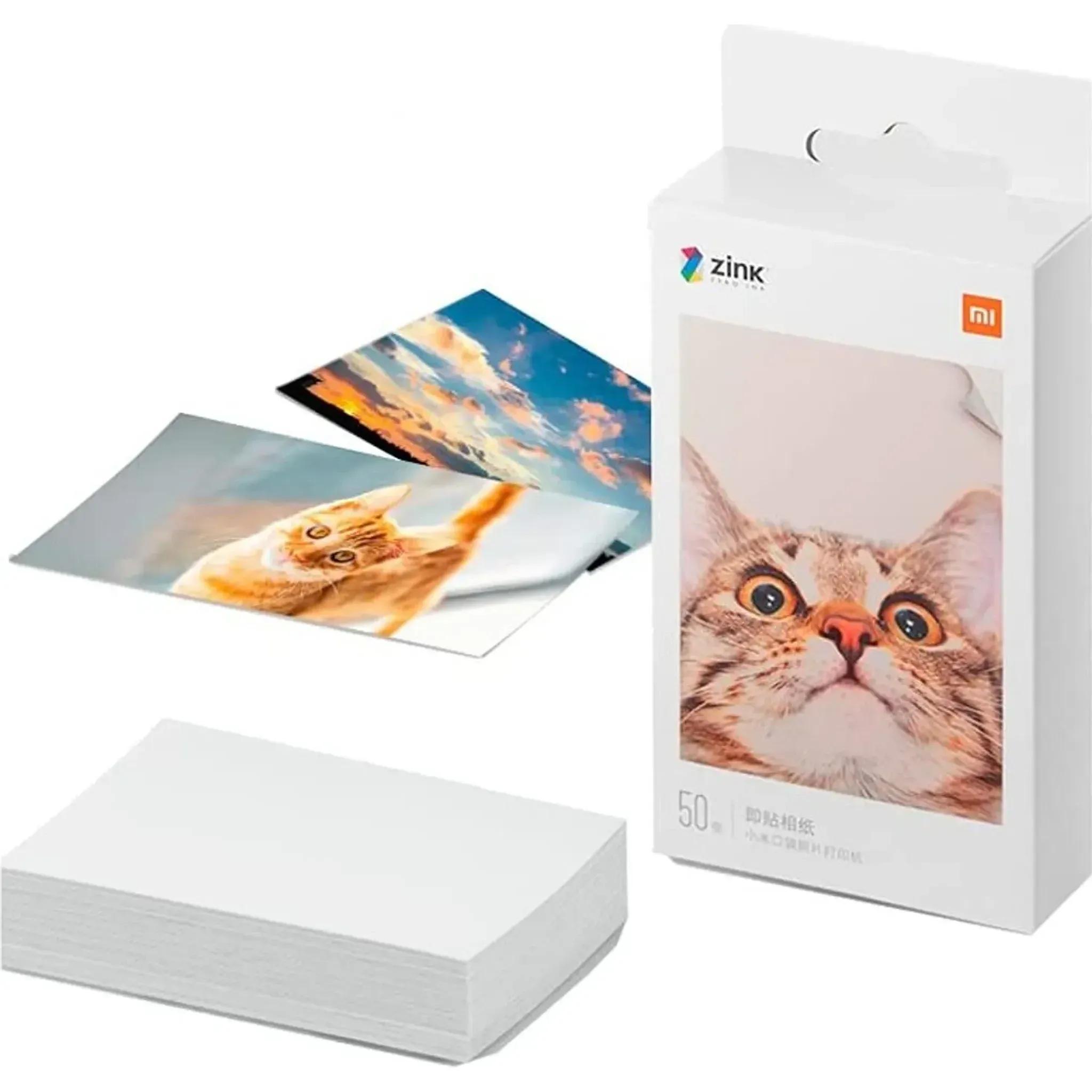Image of Xiaomi Portable Printer Photo Paper, High-quality 3-inch Photo Paper, 20 Sheets, Tej4019gl, 20-pack, Delivery From Germany 2 Days