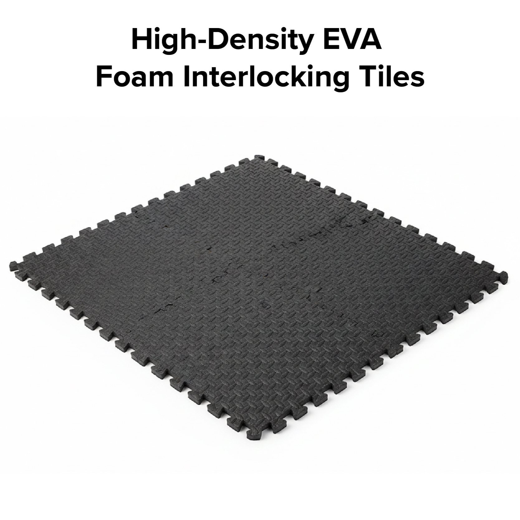 4 EVA Floor Tiles with 30KG Adjustable Dumbbell Set, Home Gym Workout Equipment