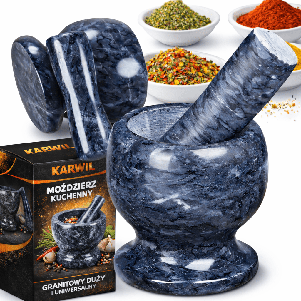 TEMU Marble Mortar And Pestle Set For Spices, Nuts, Herbs, And Garlic – A Sturdy Marble Mortar With A Matching Pestle, Perfect For Grinding Spices,