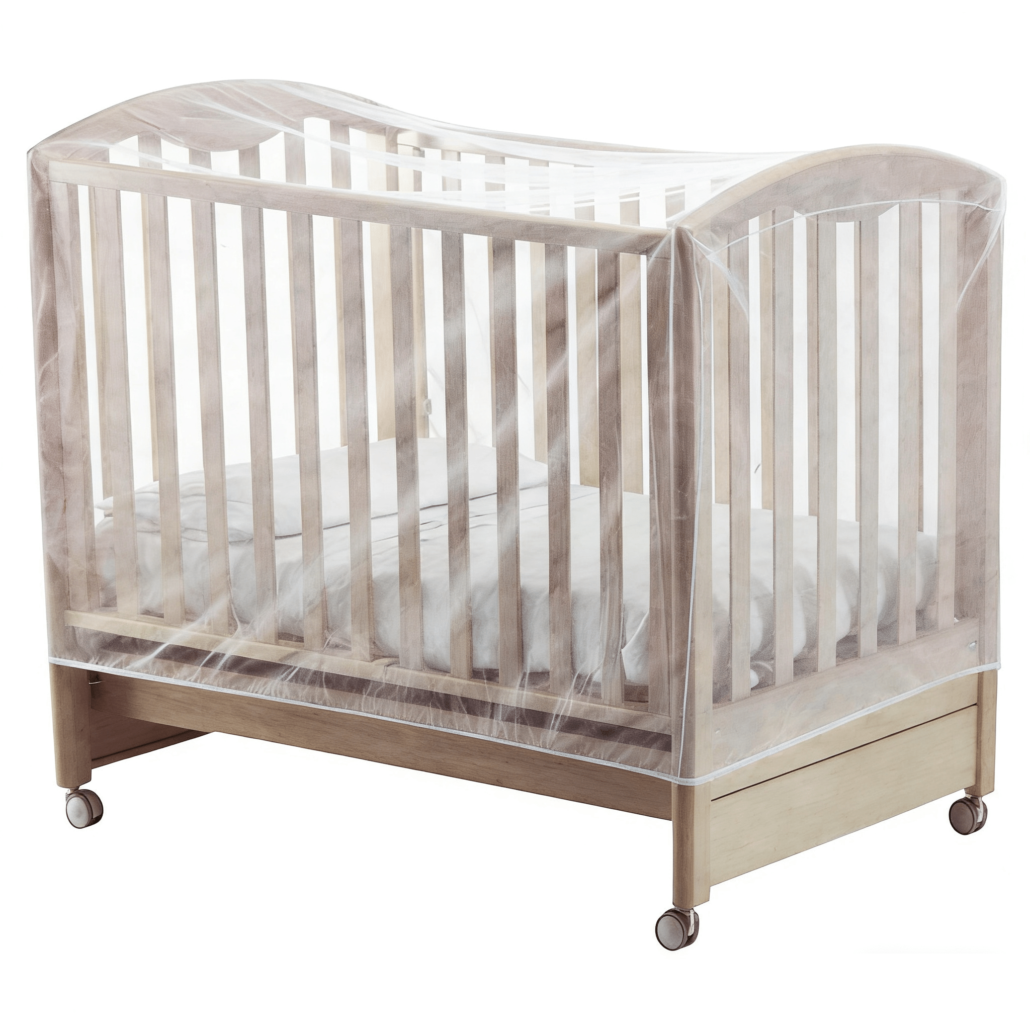 TEMU Mosquitera para Cuna de bebé - Antimosquitos bebé Red mosquitera Plegable para la Cama 140x70x70cm.