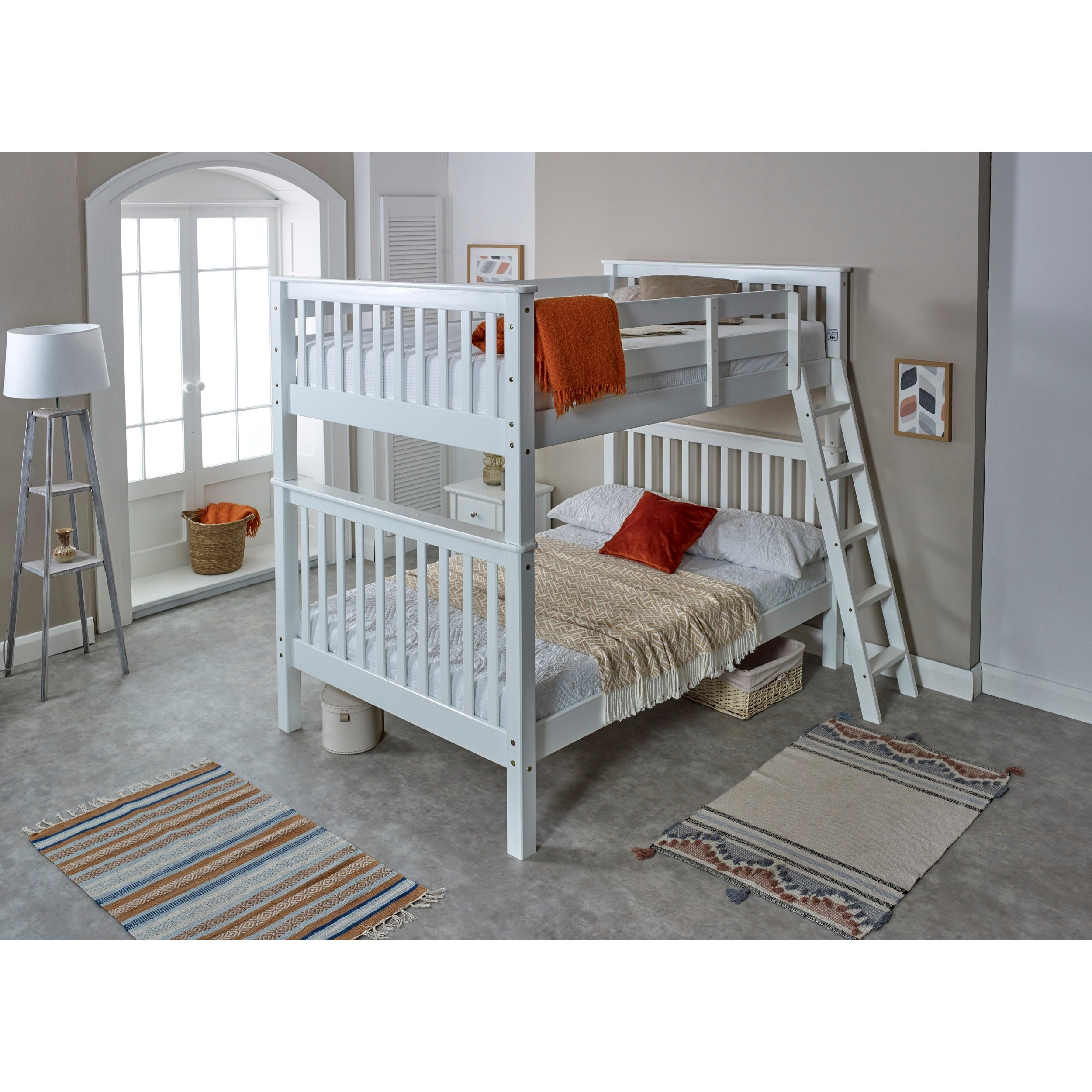 The | Versatile Solid Wood Convertible Bunk Bed: retailer-supplied image