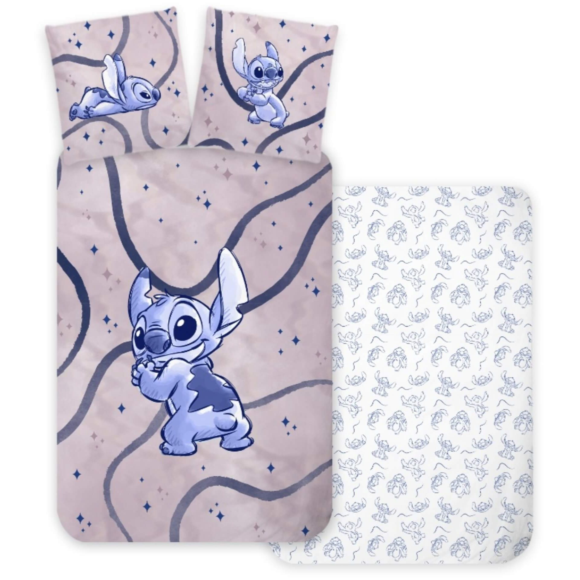 Image of Duvet Cover Set, Bed Sheet 135x200, Pillowcase 80x80, German Single Bed Size, 100%, Children's Bedding, Girl's Bed Set