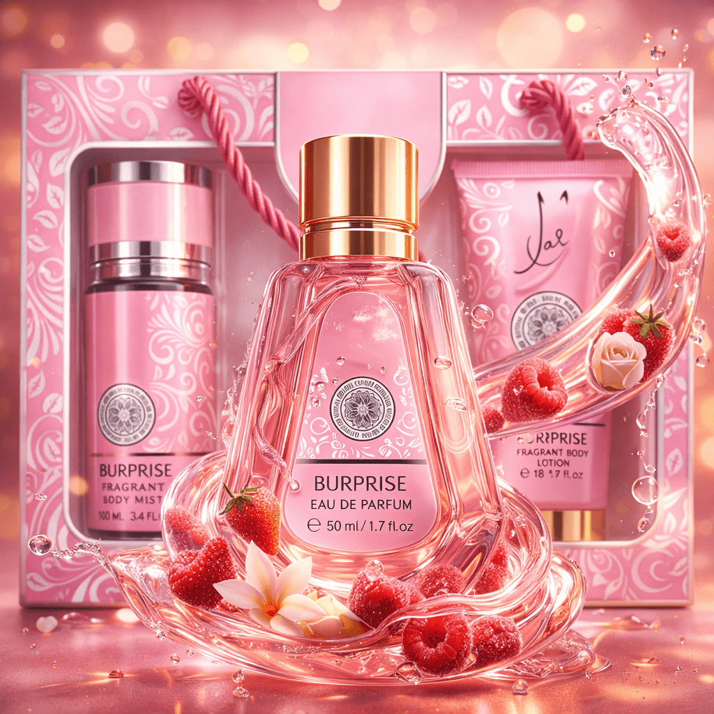 Gift For Women – 50ml Eau De Parfum + 88ml Perfumed Mist + 88g Body Lotion – Floral Sweet Women's Perfume Set