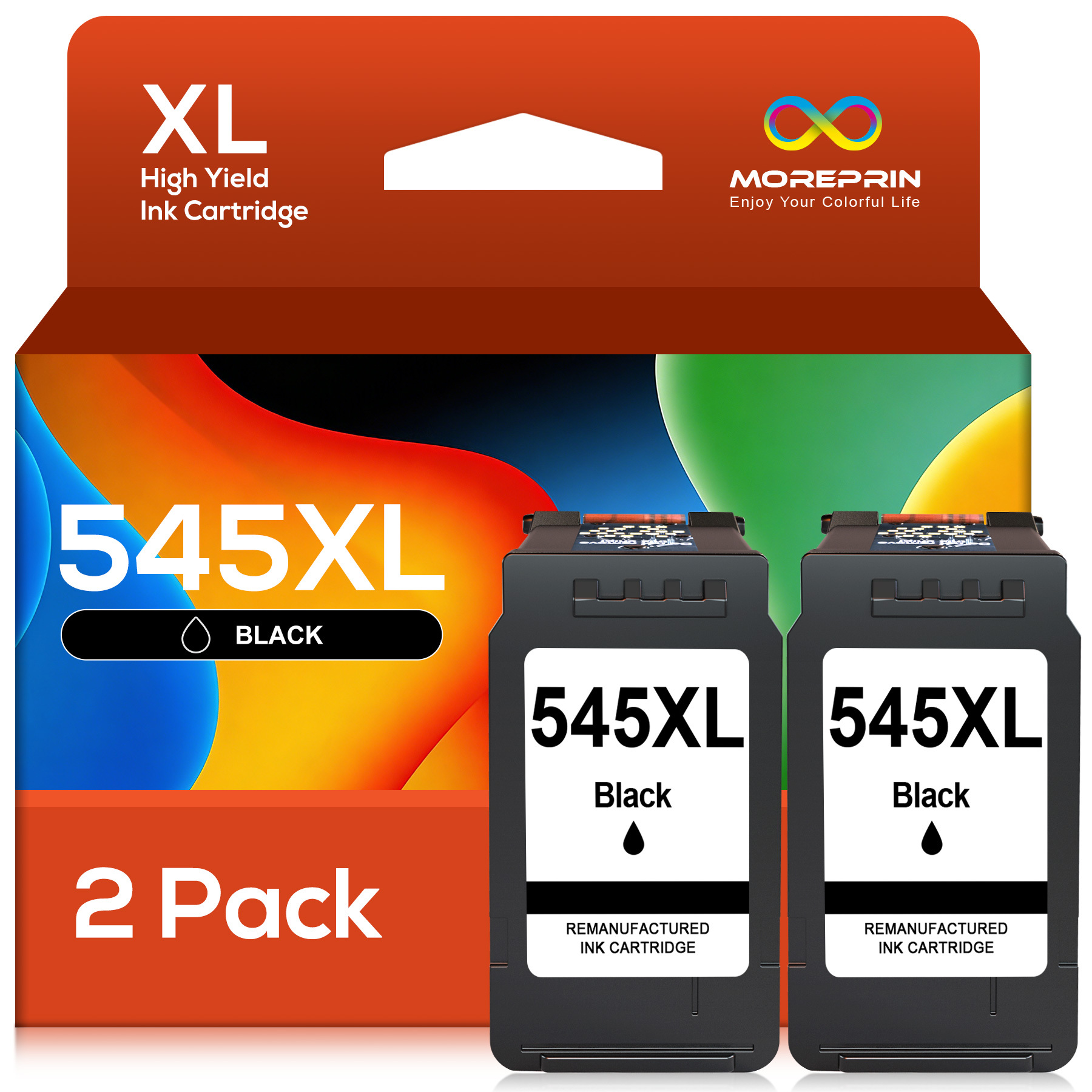 E-shop PG 545XL kompatibel, schwarze Tintenpatrone für Drucker, für Canon pg545 545XL 545 XL für MG2450 MG2550 MG2950 MG2550s TR4550 TR4551 TR4650
