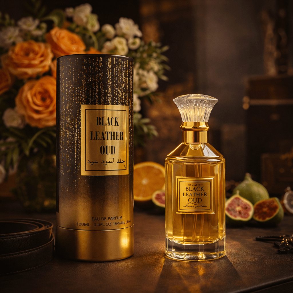 TEMU Perfume For Edt 100ml, Spicy Oud Leather Fragrance With Top Notes, Jasmine Heart And A Deep Amber Patchouli Base A Smoky Masculine Scent, Long