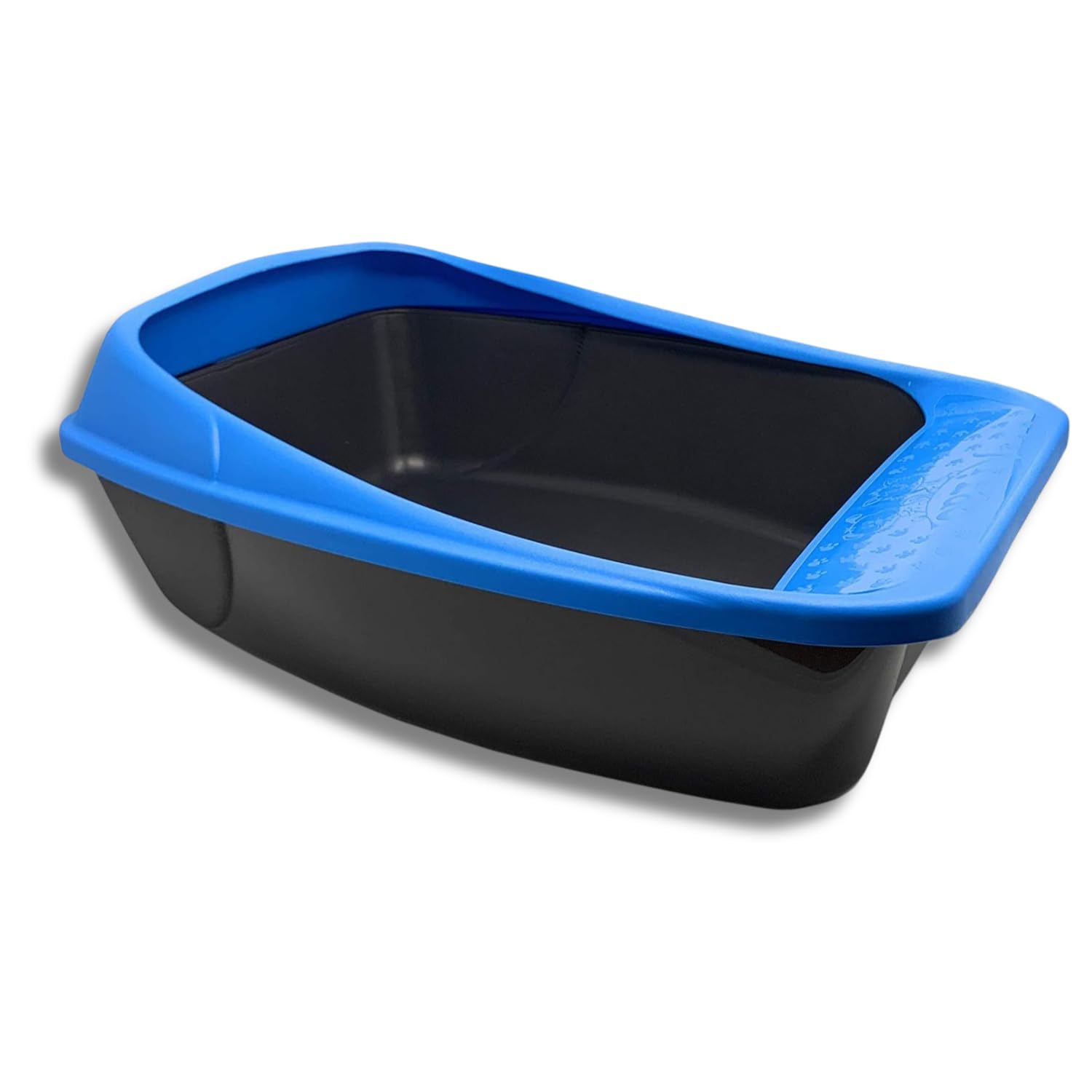 TEMU Pet' Lettiera Toilette Virgo Paletta con cornice e bordi alti 52x39x20h disponibile in colori assortiti