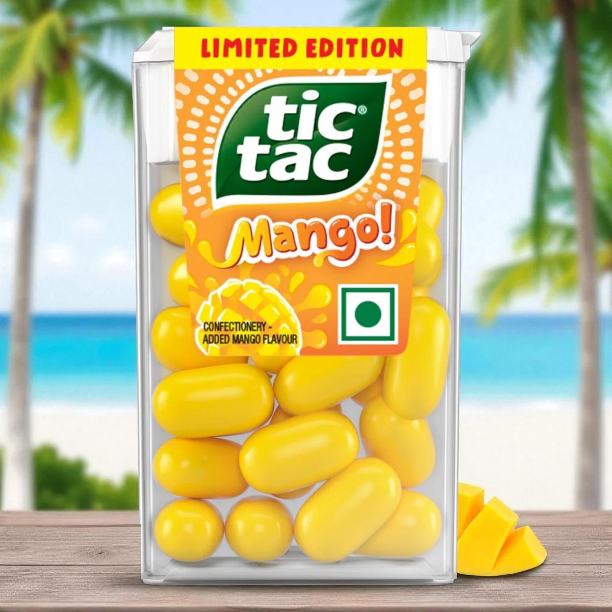 tic tac mango flavour 13  edition