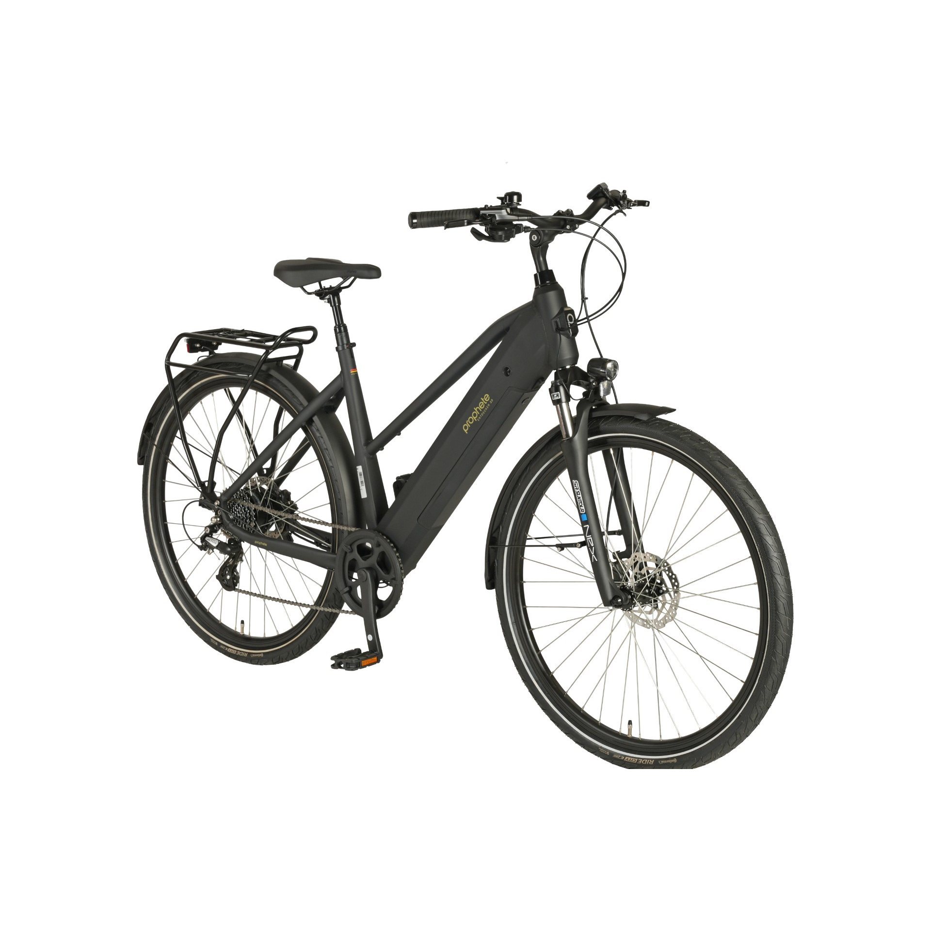 E-trk. Explorer 2.0 28" 8gg. 400wh, Matte Black