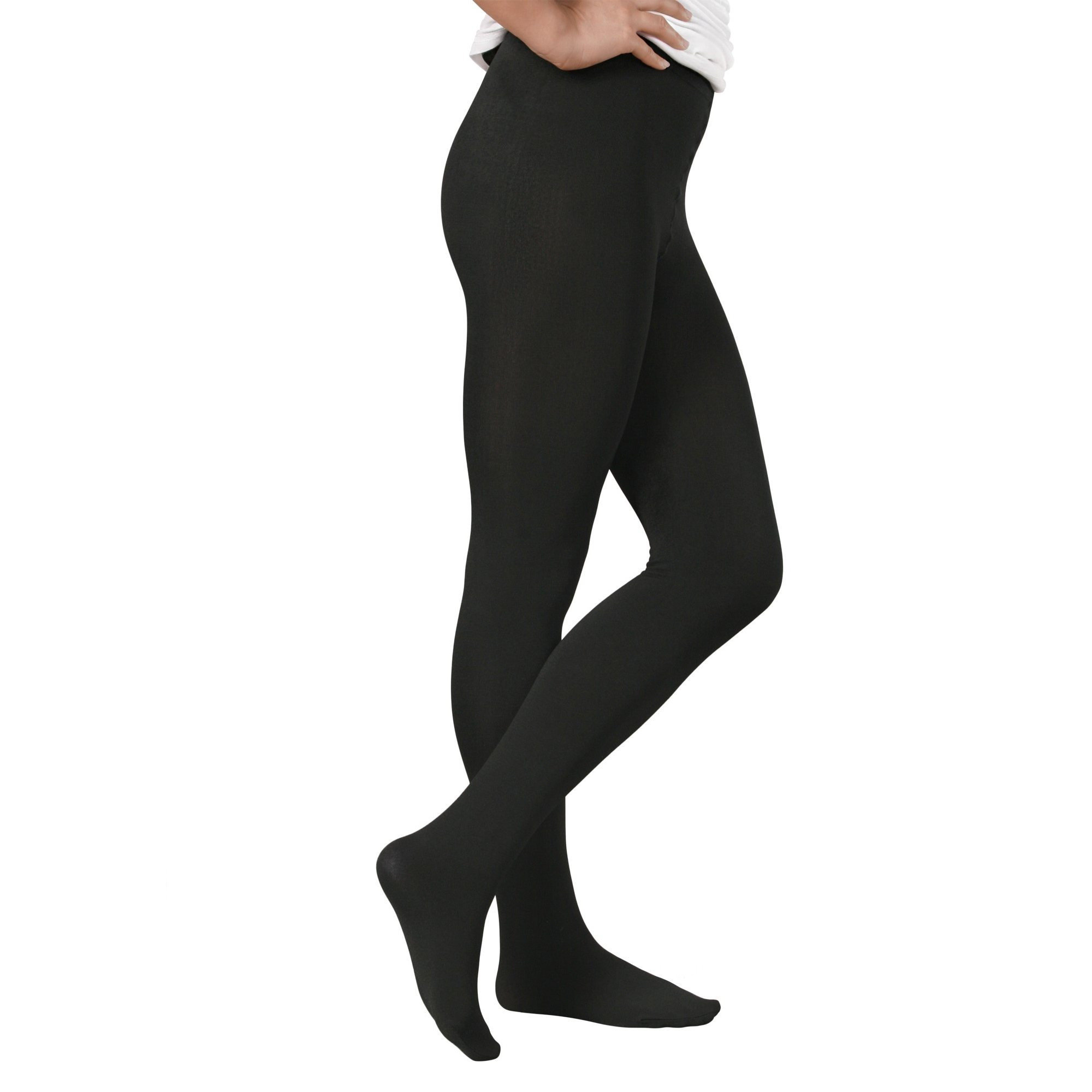 Image of Women's Tights With Soft Inner Lining (textile) – Stretchy & Comfortable (1 Pieces)