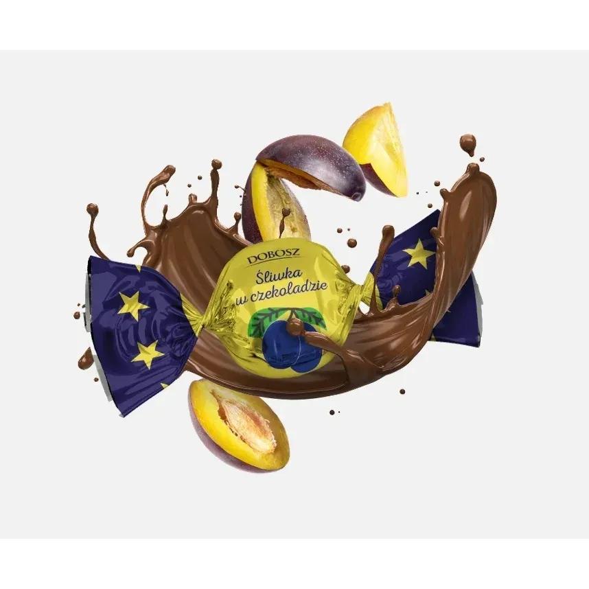 Image of Dobosz Pralines 1kg, Original From Poland – Luxurious Plum In Chocolate