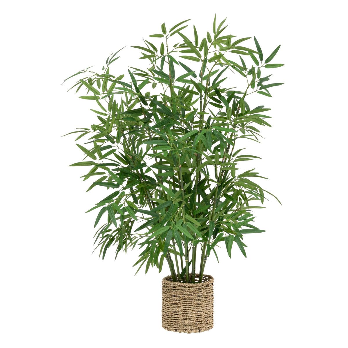 Image of Artificial Bamboo Plant In Fiber Pot, D 45 X H 100 Cm