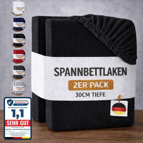 2 pack stretch bed sheet made of 100 microfiber 90 g m with elastic rubber
