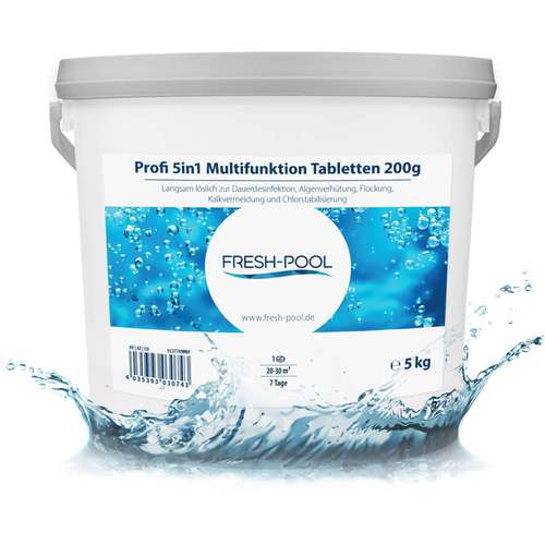 multifunctional tablets 200g 5 kg chlor tablets for pool with algaecide and flocculation multifunctional tablets 5 in 1 200g