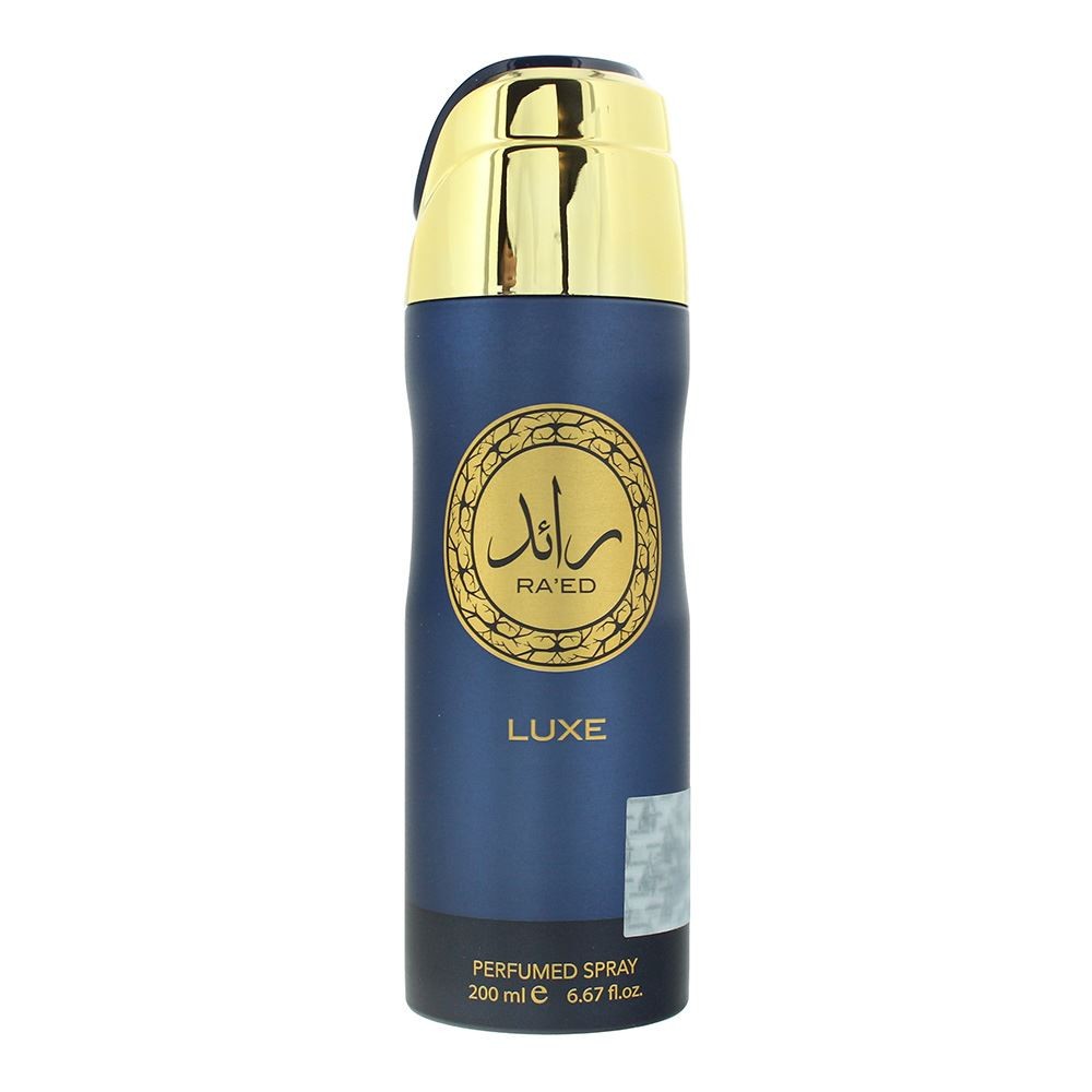 TEMU Authentic Ra'ed Spray By Lattafa 200ml - Summer Fragrance Mist For Men & Women - & Aromatic Arabic Deodorant Spray - Blue Luxe Collection