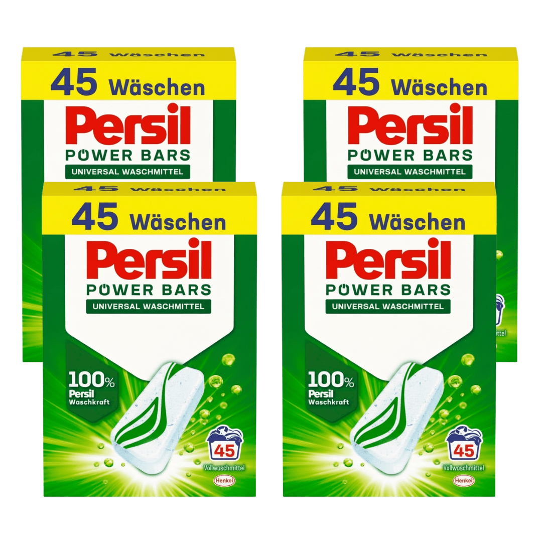 Image of Persil Universal Laundry Detergent 180 , Pre- Heavy-duty Detergent In Packaging, For Hygienically As Low As 20°c