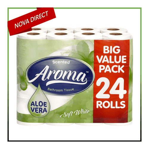 toilet tissue 24 rolls aloe vera scented embossed 2 ply toilet paper strong bulk pack