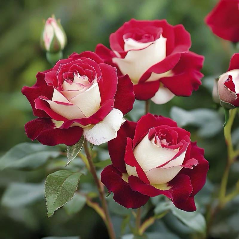 E-shop 90 Stück Doppelblüten-Rosen: Hitzebeständige und trockenheitsresistente Bonsai, duftende Blüten für Innen- und Außengärten