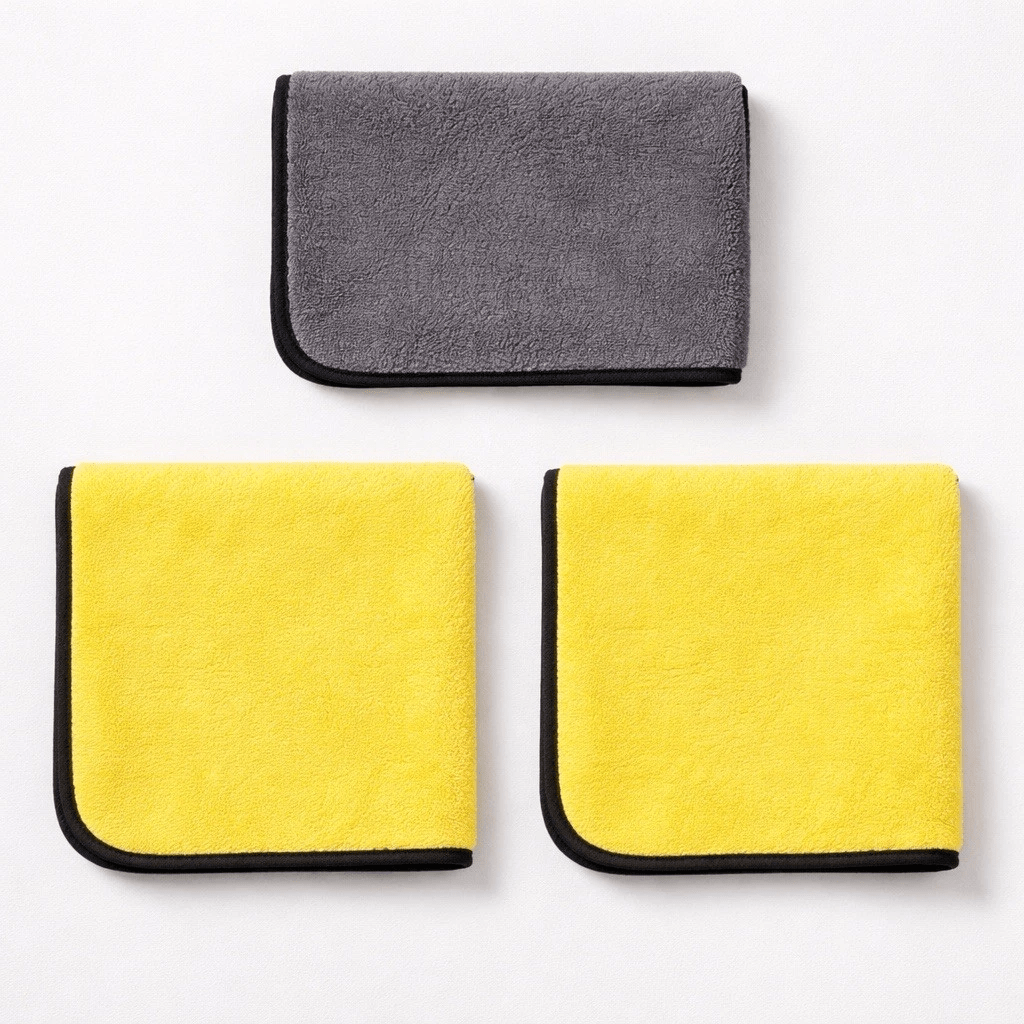 Polishing Cloth Microfiber Cloth 1200 Gsm For Car & Household Cleaning Towel